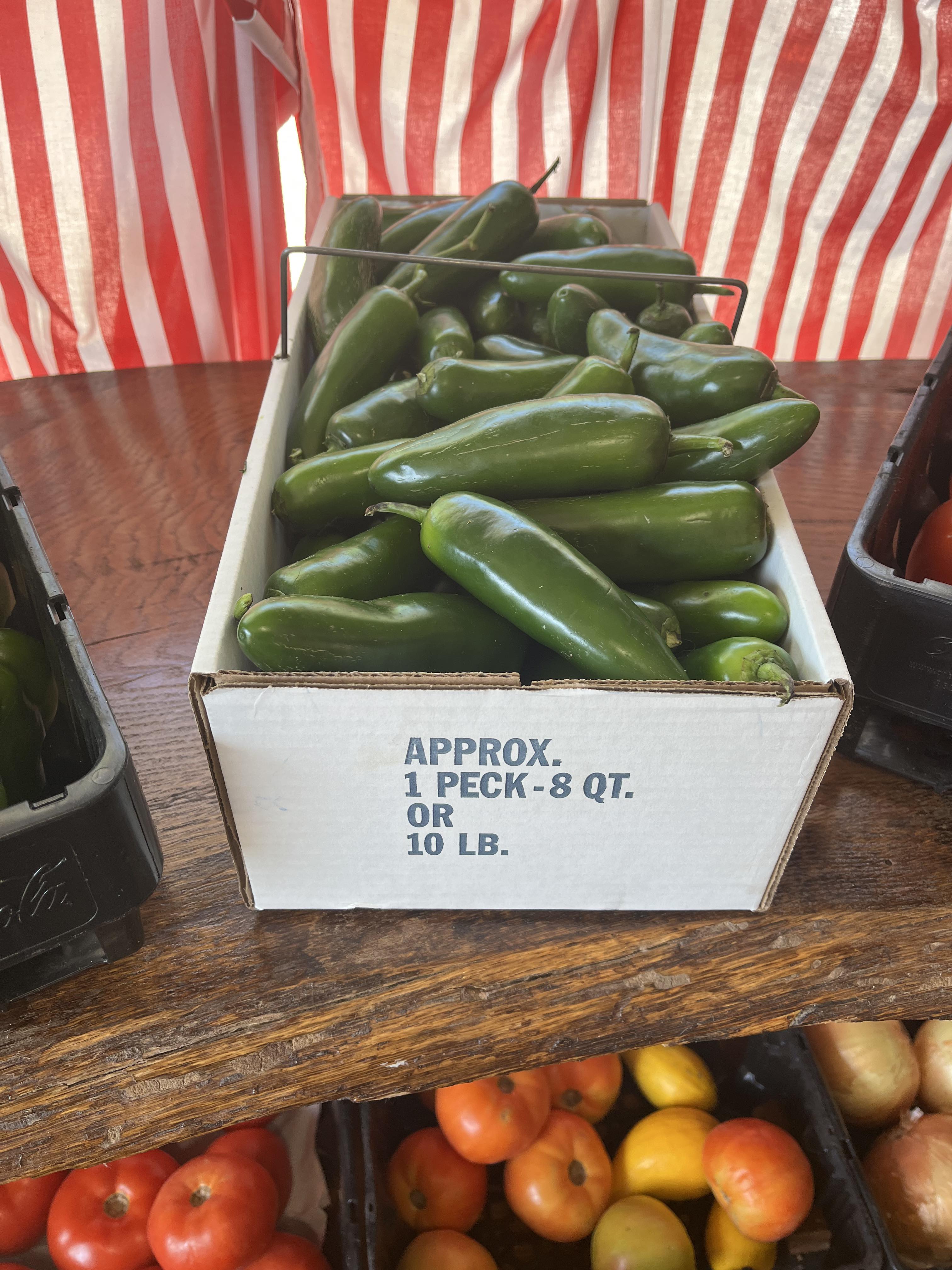 Spice up your taste buds with our jalapenos